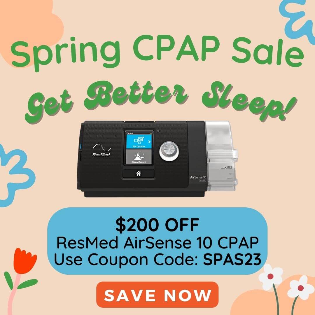 Spring CPAP Machines, Masks & Supplies Sale